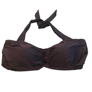 Swimsuits For All Swim Sexy Bikini Swim Top Black Size 22